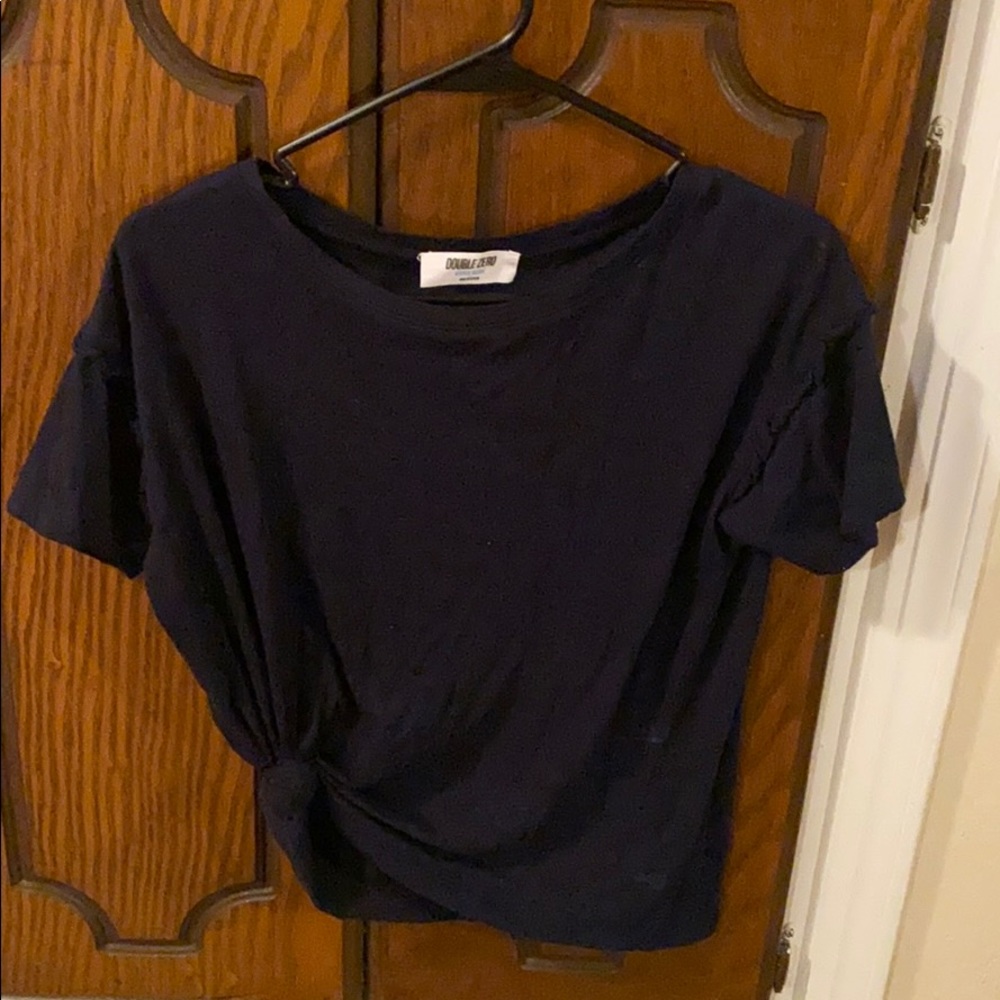 Cute Casual Knotted T